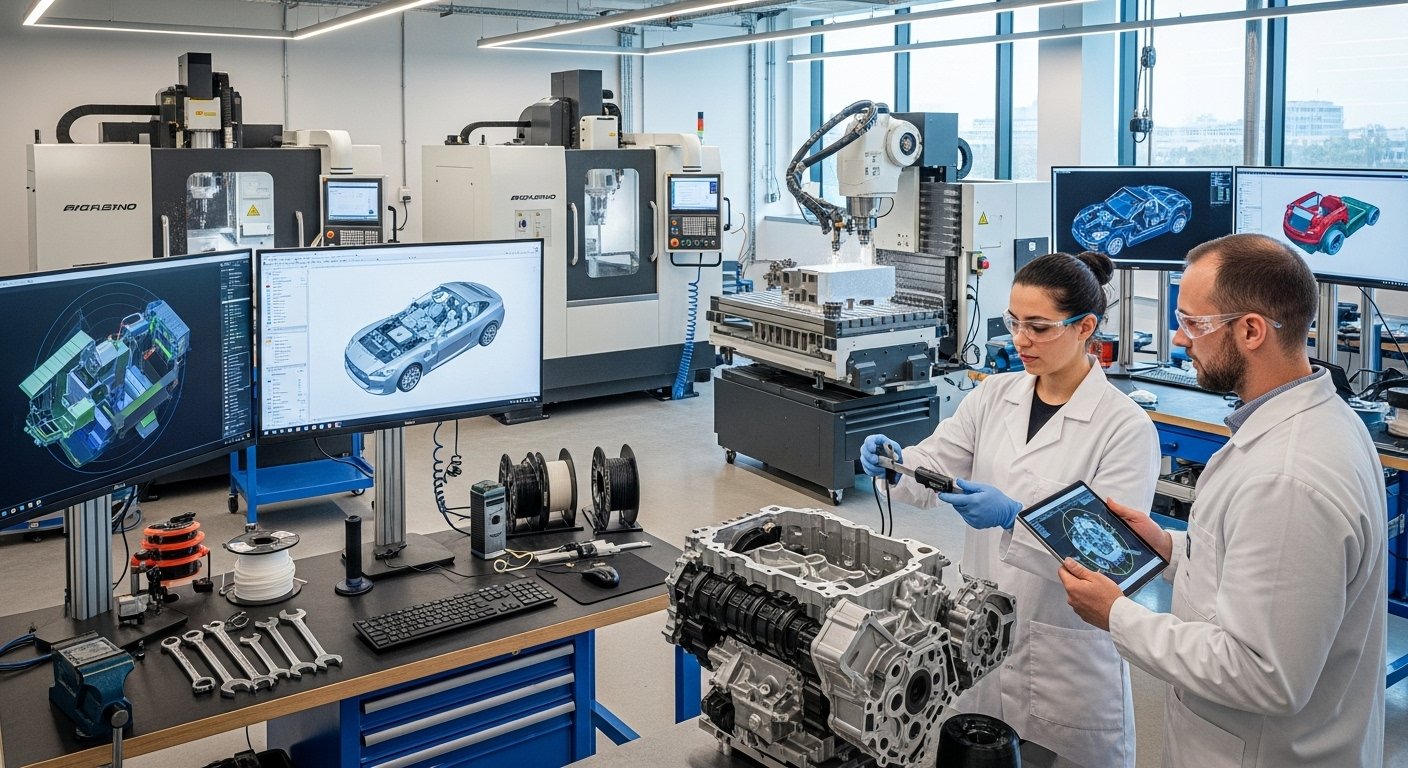 Automotive Prototype Manufacturing: A Compelte Guide