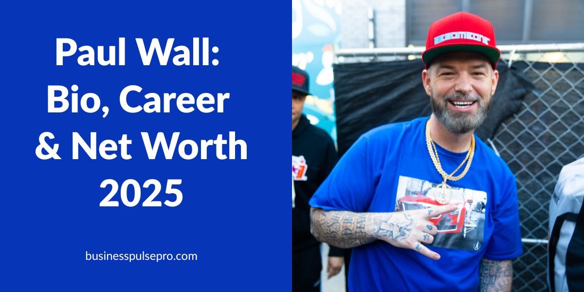 Paul Wall: Bio, Career & Net Worth 2025