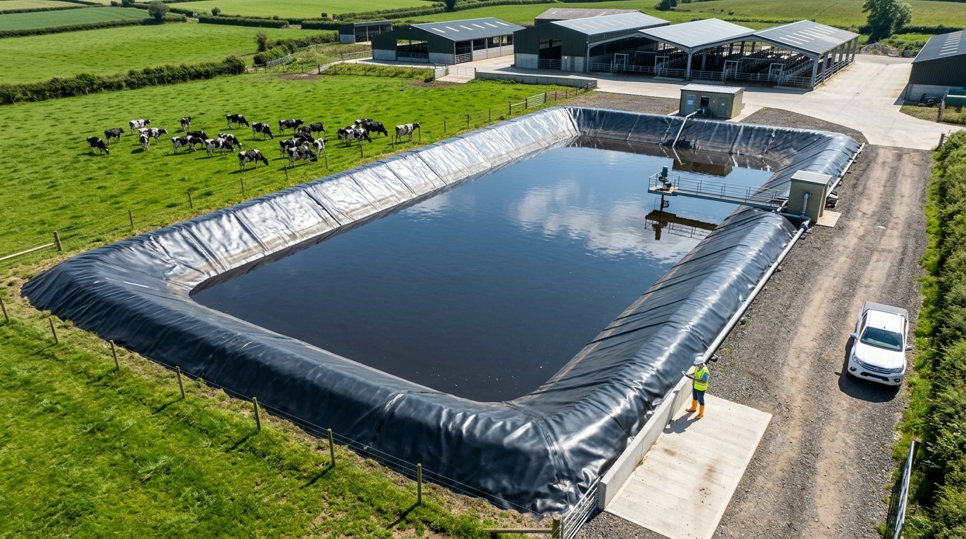 Best Materials for Slurry Lagoon: Why HDPE Liners Are the Smart Choice for Modern Farms